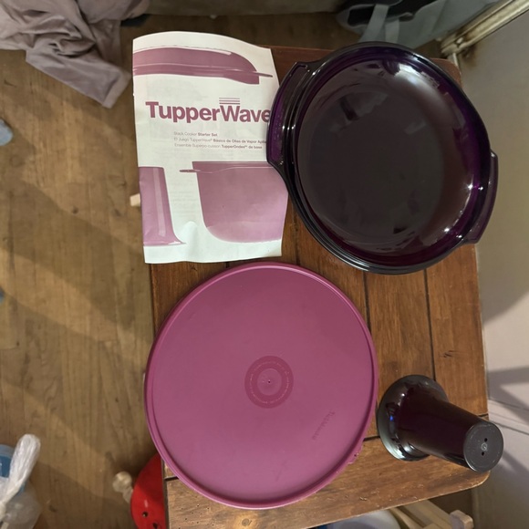 Tupperware Deep Purple Stack Cooker. New - Picture 1 of 6